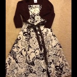 SOLD!! Bundle dresses one brown and one black.