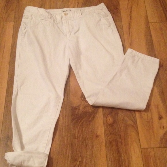 White Slouchy pants