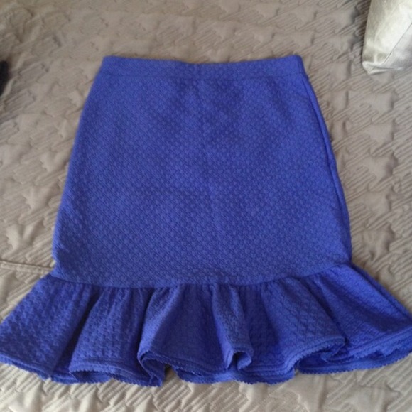 Anthropologie Dresses & Skirts - Blue Pencil Skirt