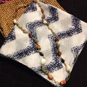 Stone Like Necklace Handmade