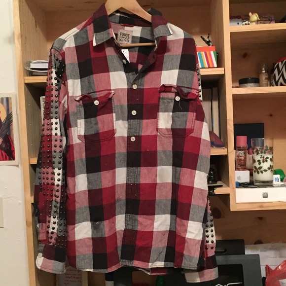 LF Furst of a Kind Studded Flannel