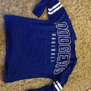 Great condition Victoria's Secret pink Dodgers tee