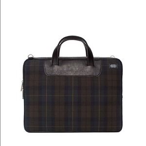 Jack Spade Forest Plaid Darrow Brief