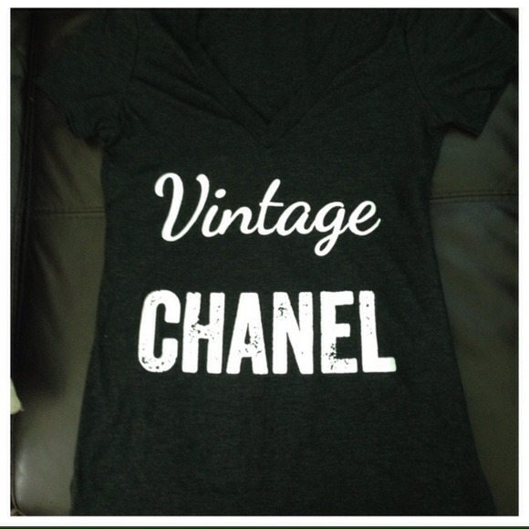 Vintage Chanel Fashion Tee