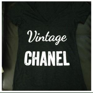 Vintage Chanel Fashion Tee
