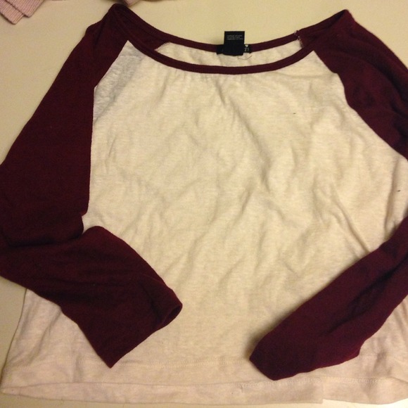Baseball crop top
