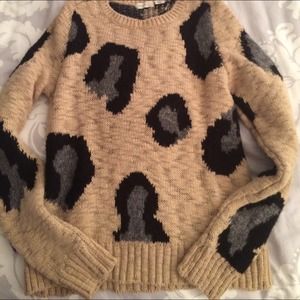 Anthropologie sleeping on snow wool sweater
