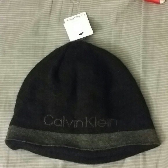 Calvin Klein Black Beanie
