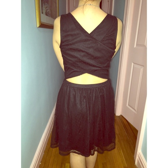 Cute Black Skater Dress - Picture 1 of 3