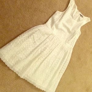 White Eye lit dress