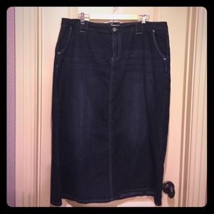 Jean skirt