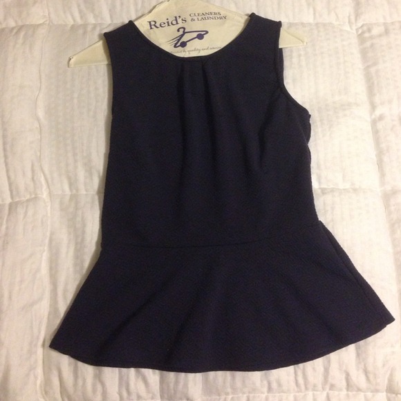 Cotton on peplum top