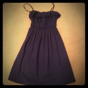 Navy blue sundress