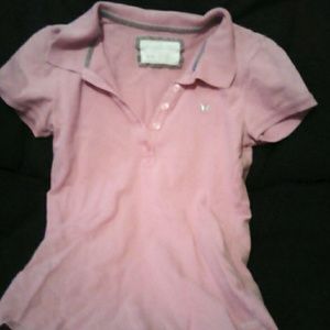 Pink aeropostale  short sleeve shirt
