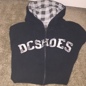 DC zip up hoodie