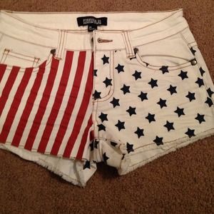 American Flag Shorts