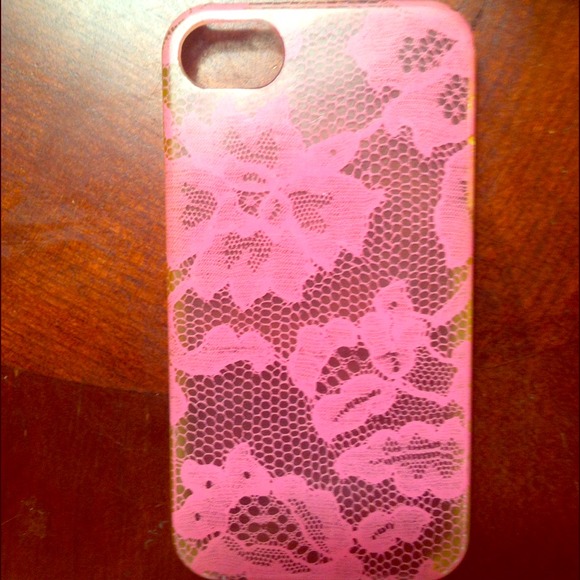 iPhone 4 floral Victoria's Secret phone case