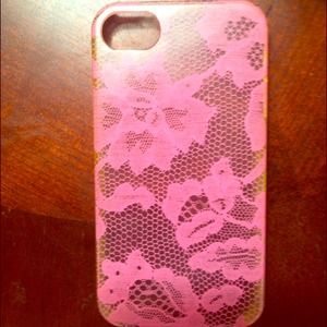 iPhone 4 floral Victoria's Secret phone case
