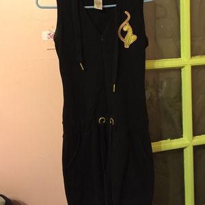 Baby Phat Hooded Dress.
