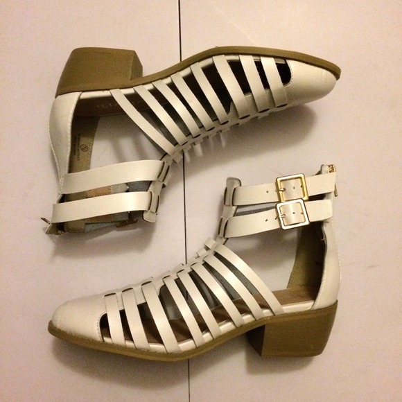 Cut Out Gladiator Boots