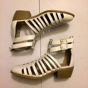 Cut Out Gladiator Boots