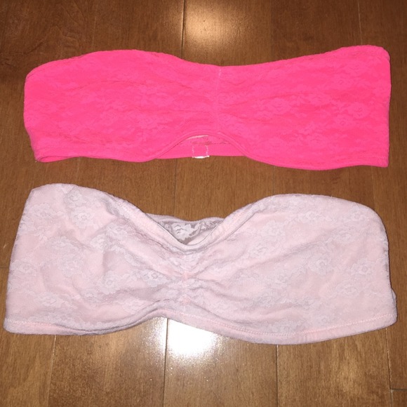 Two pink banduos