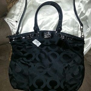 New with tags black coach purse $200 or trade.