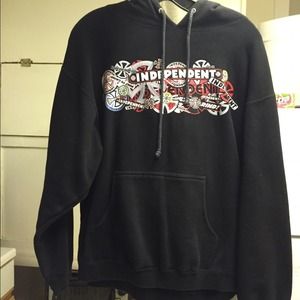 Black Independent Truck Company Hoodie.