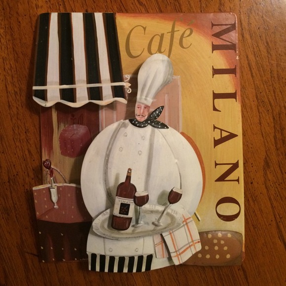 Chef 3D wall decor