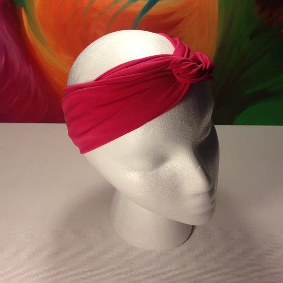Turban Solid Pink