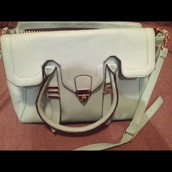 Mint green bag from forever21