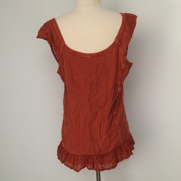 ❎SOLD❎Gorgeous rust top - Picture 4 of 4
