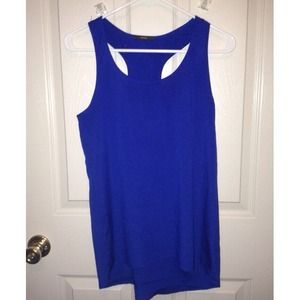 Blue Dressy Tank