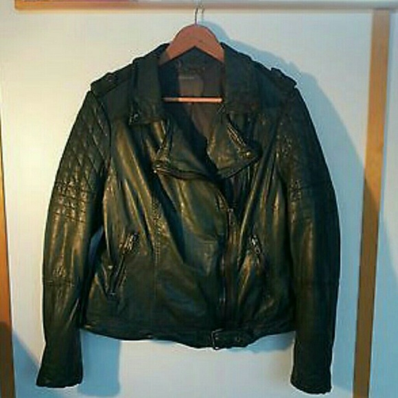 Muubaa Nido leather biker jacket Free People NWT
