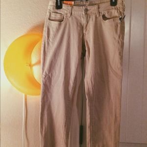 Old Navy beige skinny The Rockstar jeans