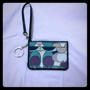 Coach card holder + coin purse