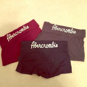 Abercrombie & Fitch yoga shorts- 3 pair