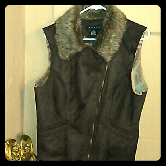 A brown vest