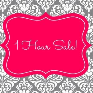 One hour only sale!!!!!