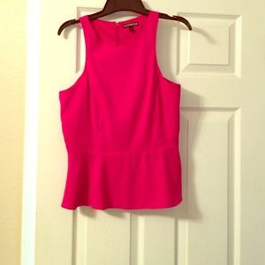 Express peplum shirt 😊