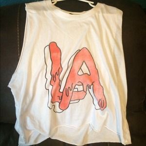 TRADEDBrandy Melville LA Jelly Muscle Tee