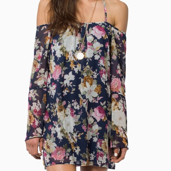 TOBI spring fling navy dress!