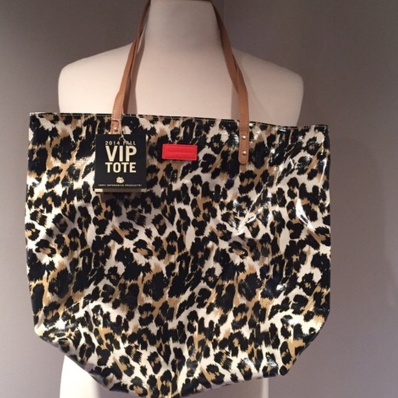 Bath and Body Works Handbags - Leopard tote