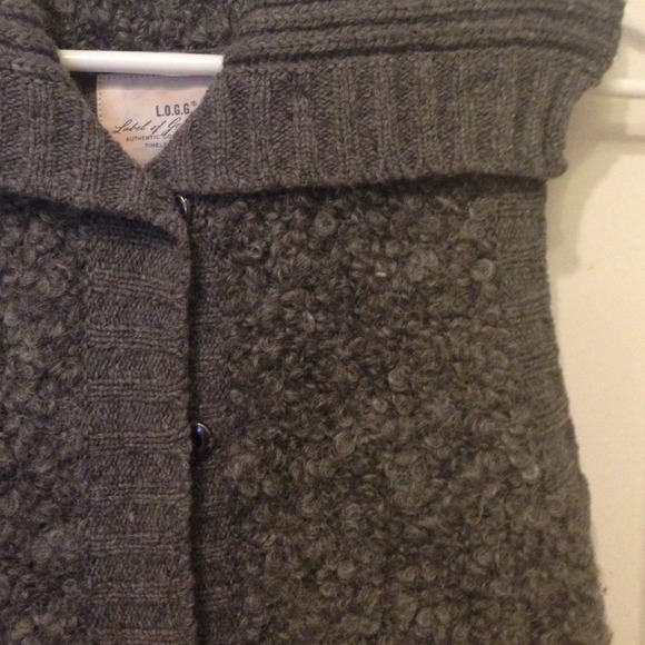 Cozy H&M wool sweater vest in gray - Picture 3 of 4