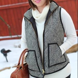 NEW!!!! NEVER WORN Jcew herringbone vest!