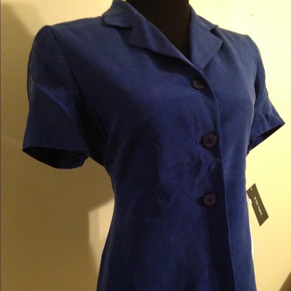 🏦Josephine Chaus career short slv suit jacket 8 - Picture 3 of 4