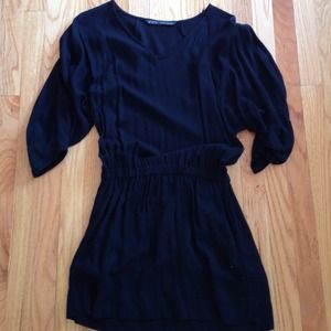 Zara black dress.