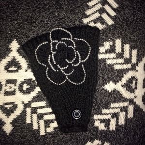 Black knit headwrap