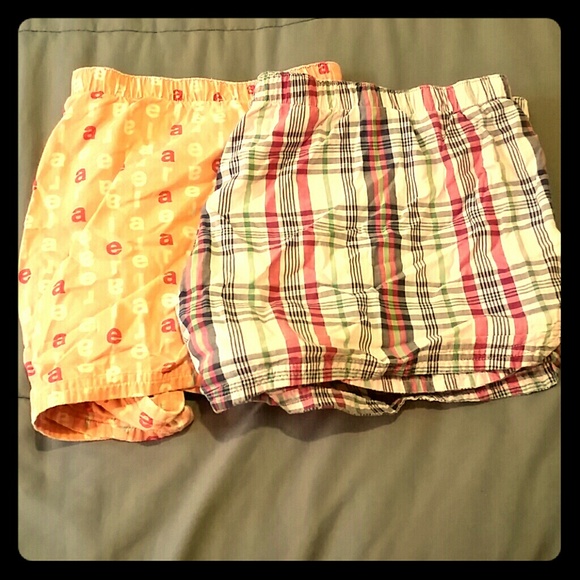 Two pairs of aerie sleep shorts