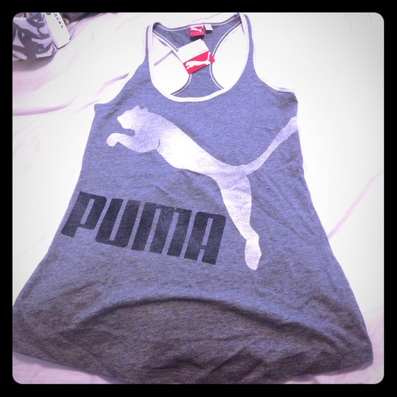 Puma grey tank